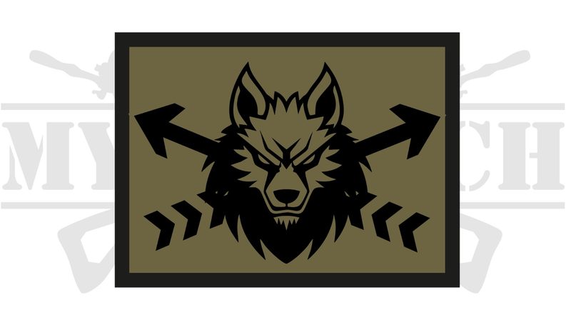 Design d’origine du badge avant broderie