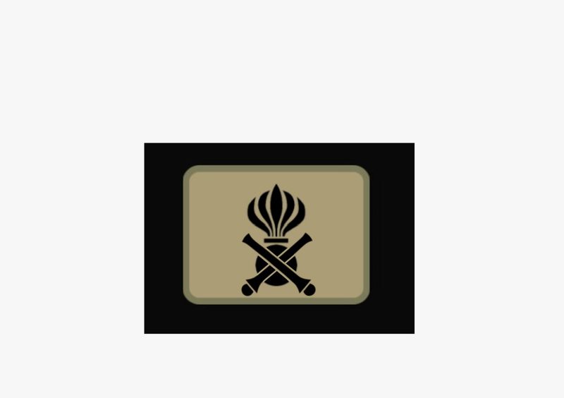Design d’origine du badge avant broderie