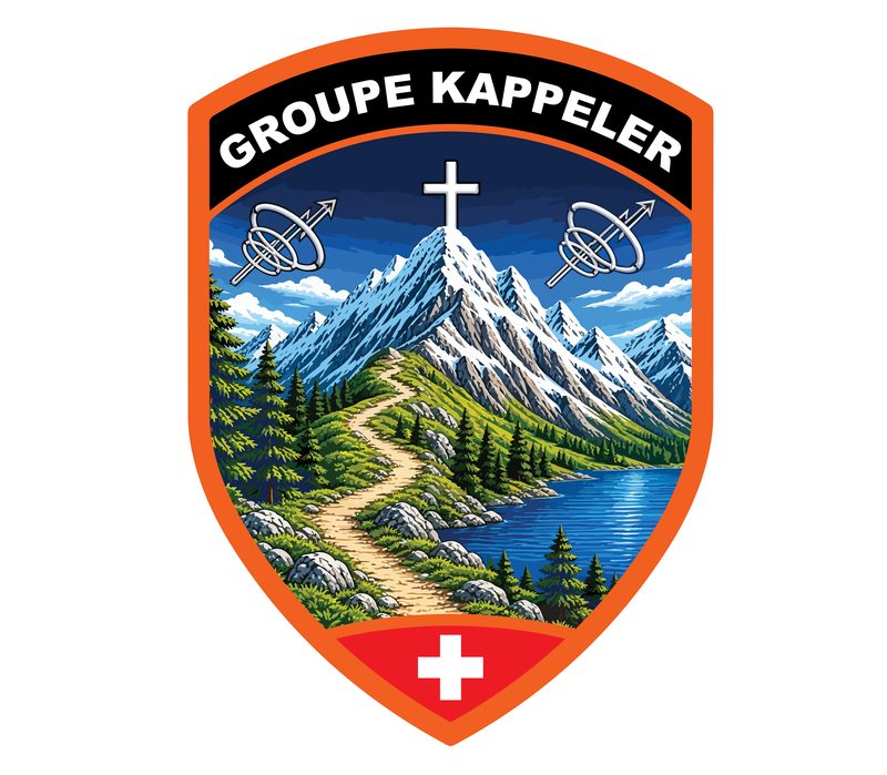 Design d’origine du badge avant broderie
