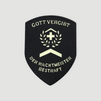Badge - Fluorescent - Gott vergibt