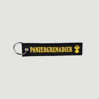 Grenadier de chars - Porte-clé (noir / jaune)