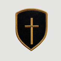 Badge Brodé - Aumônerie de l'armée, origine chrétienne