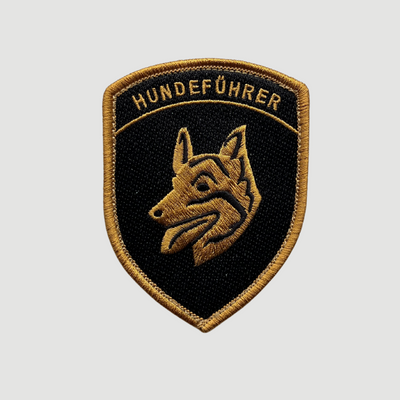 Badge Brodé - Conducteur de chien