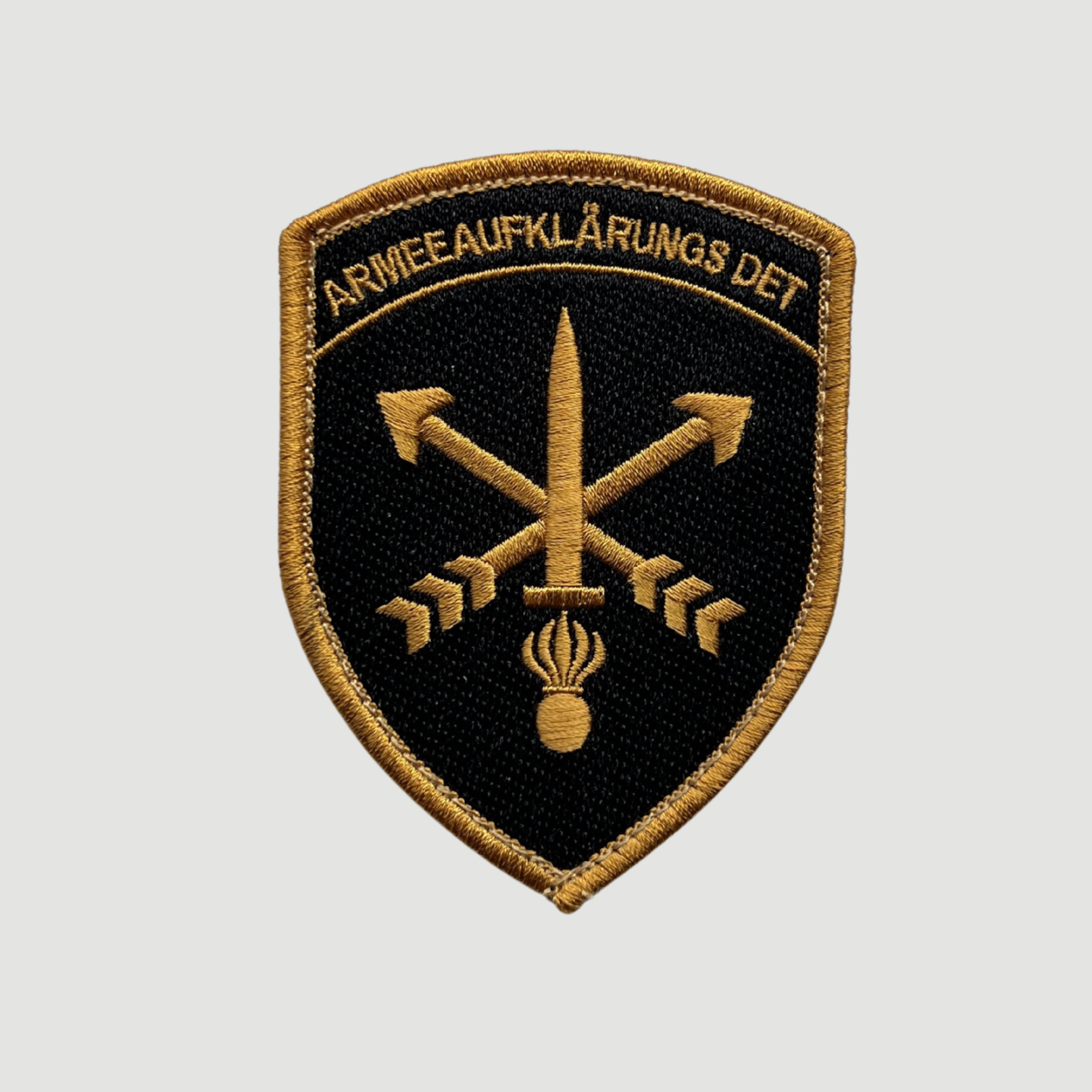 Badge Brodé - Détachement d'exploration de l'armée