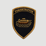 Badge Brodé - Troupes blindées