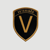 Badge Brodé - Soldat vétérinaire