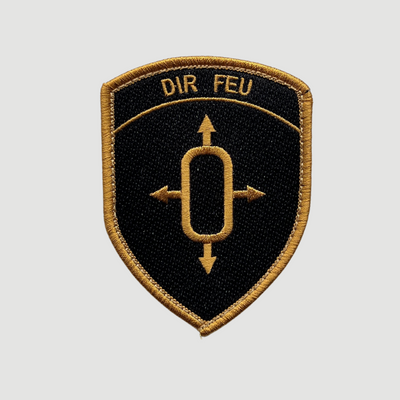 Badge Brodé - Soldat direction de feu