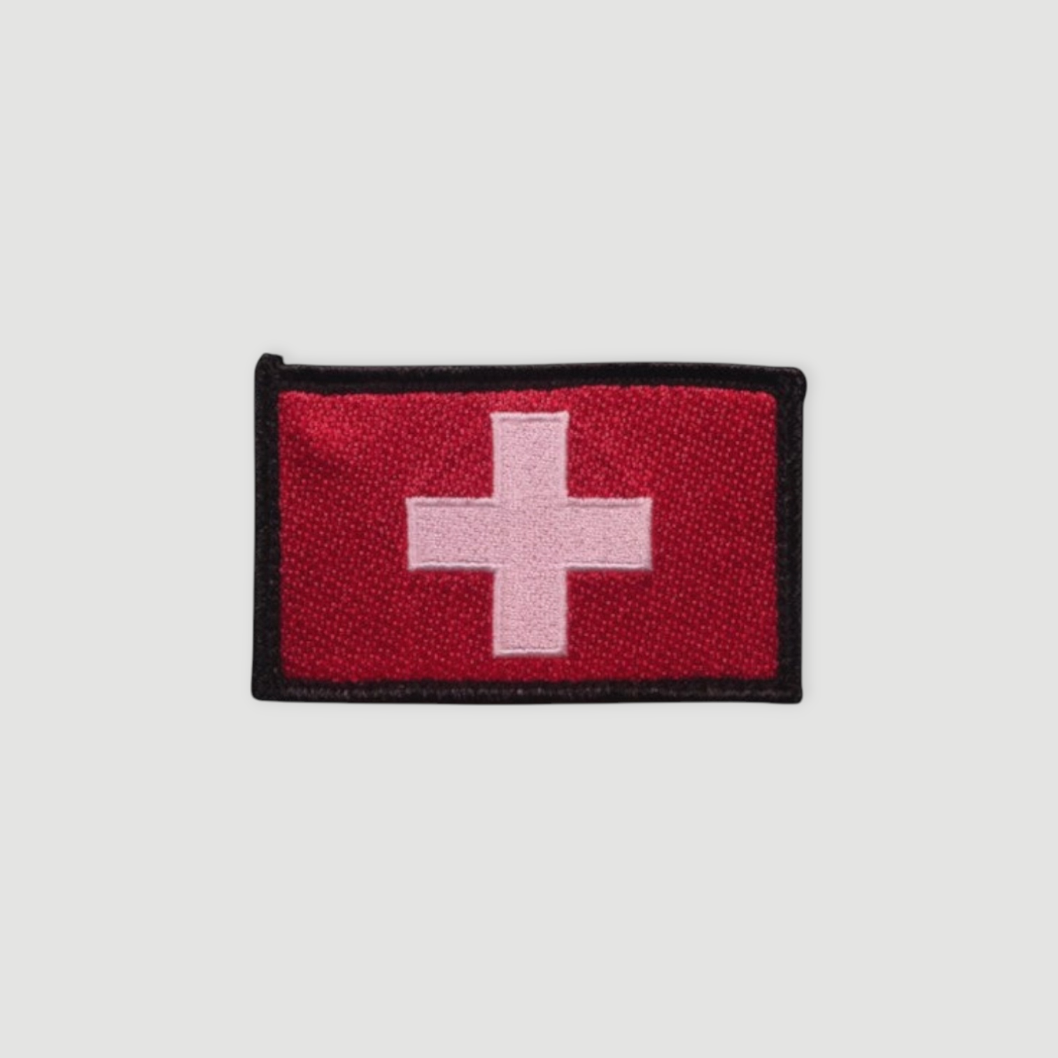 Badge Suisse - Rectangulaire - Brodé