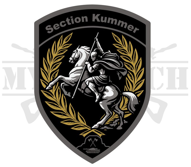 Design d’origine du badge avant broderie
