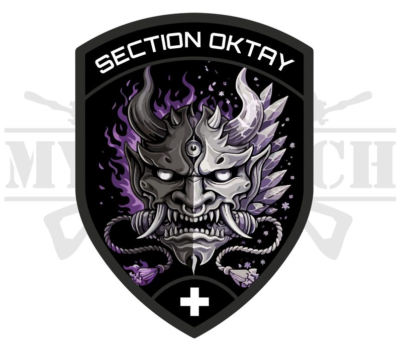 Design d’origine du badge avant broderie