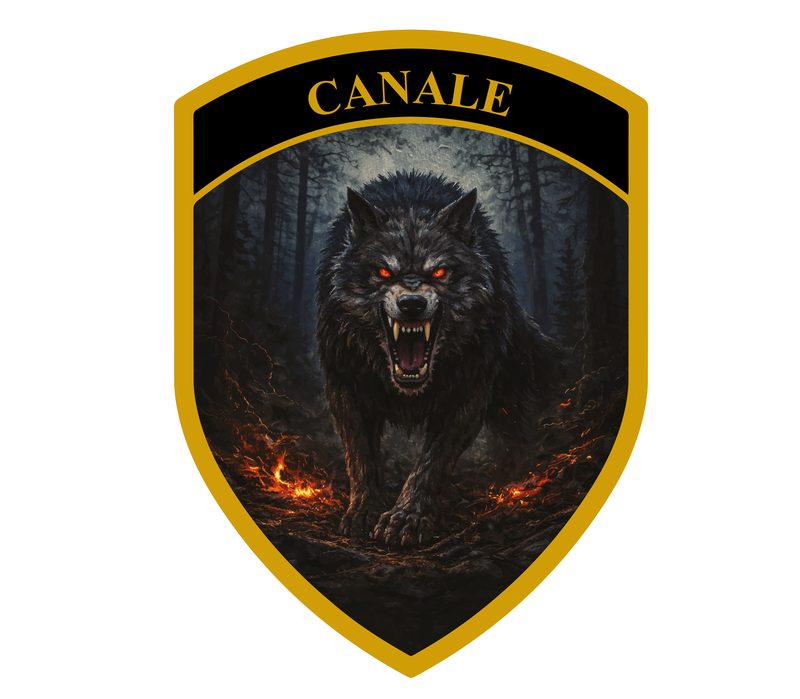 Design d’origine du badge avant broderie