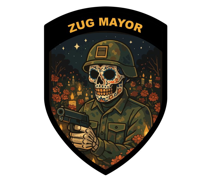 Design d’origine du badge avant broderie