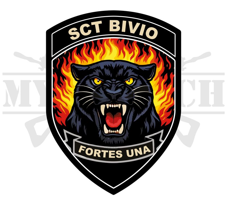 Design d’origine du badge avant broderie