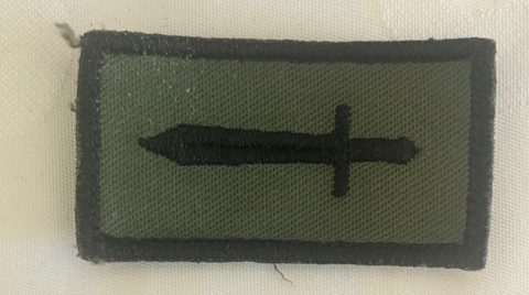 Design d’origine du badge avant broderie