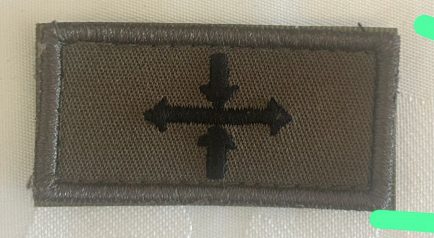 Design d’origine du badge avant broderie