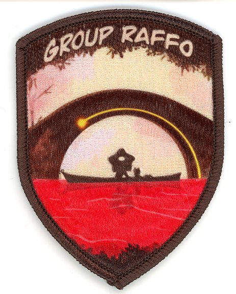Badge brodé personnalisé réalisé pour une section de l’armée suisse