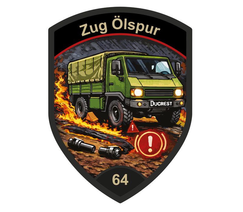 Design d’origine du badge avant broderie