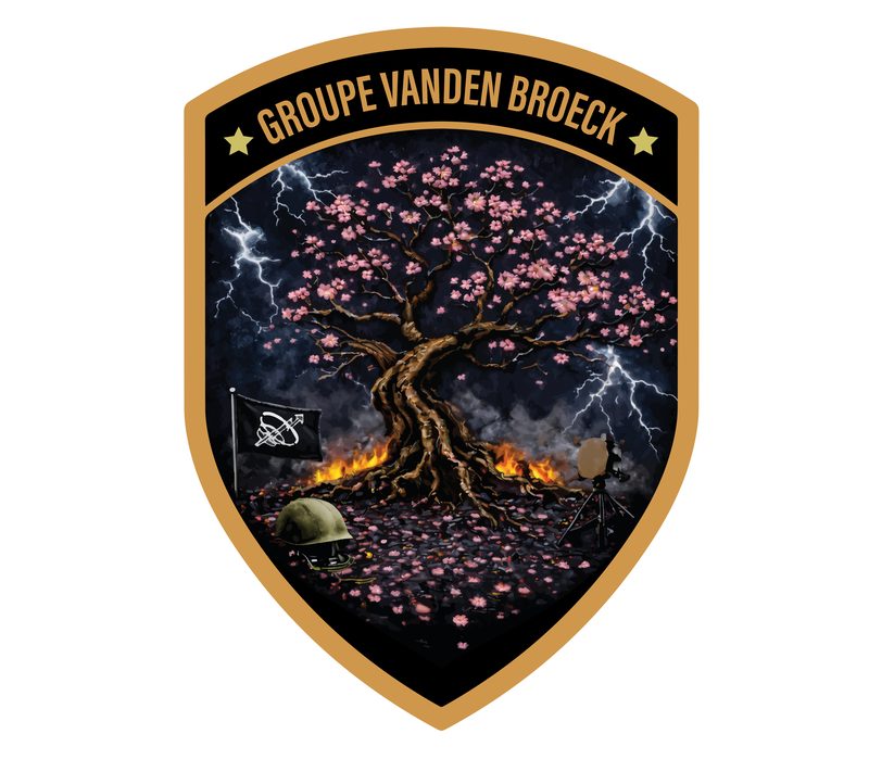 Design d’origine du badge avant broderie