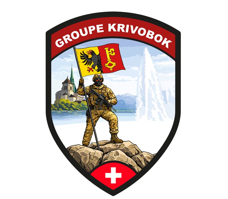 Design d’origine du badge avant broderie
