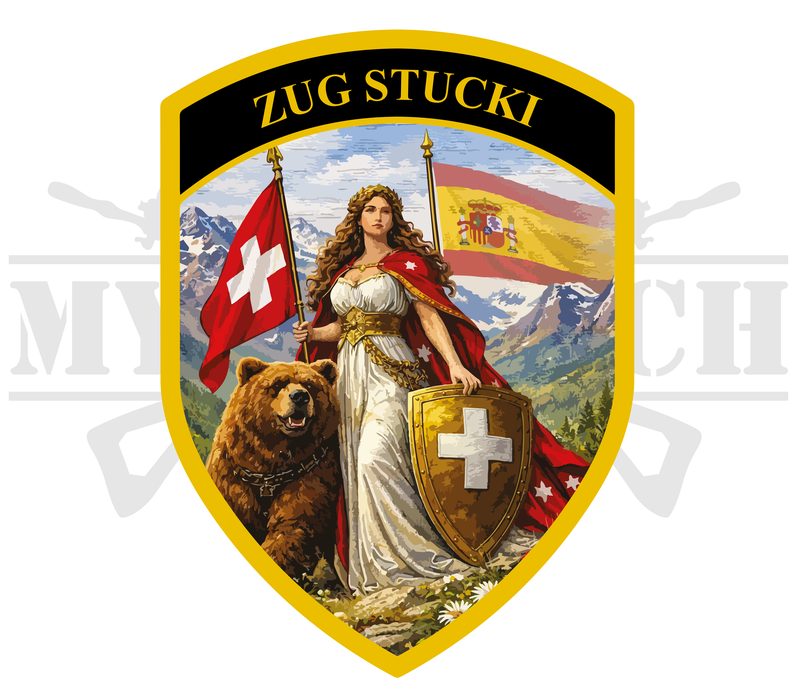 Design d’origine du badge avant broderie