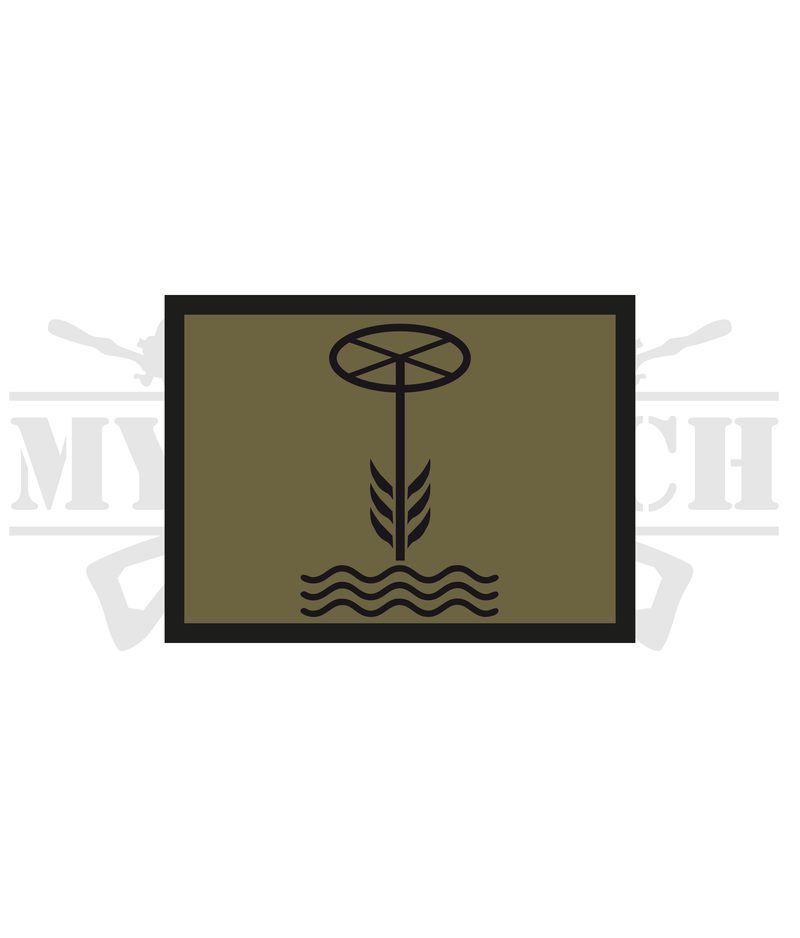 Design d’origine du badge avant broderie