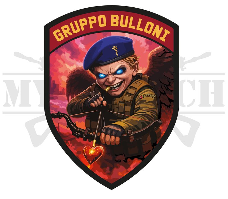 Design d’origine du badge avant broderie