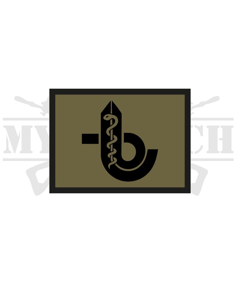 Design d’origine du badge avant broderie