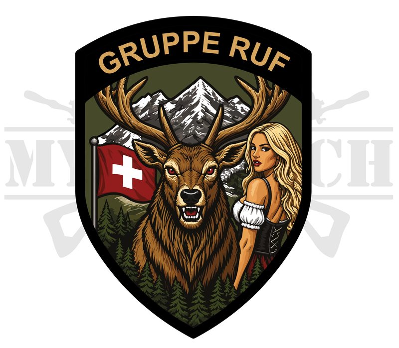 Design d’origine du badge avant broderie