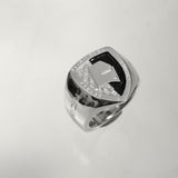 Chevalière en argent personnalisé