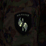 Forces aériennes - Badge - Fluorescent