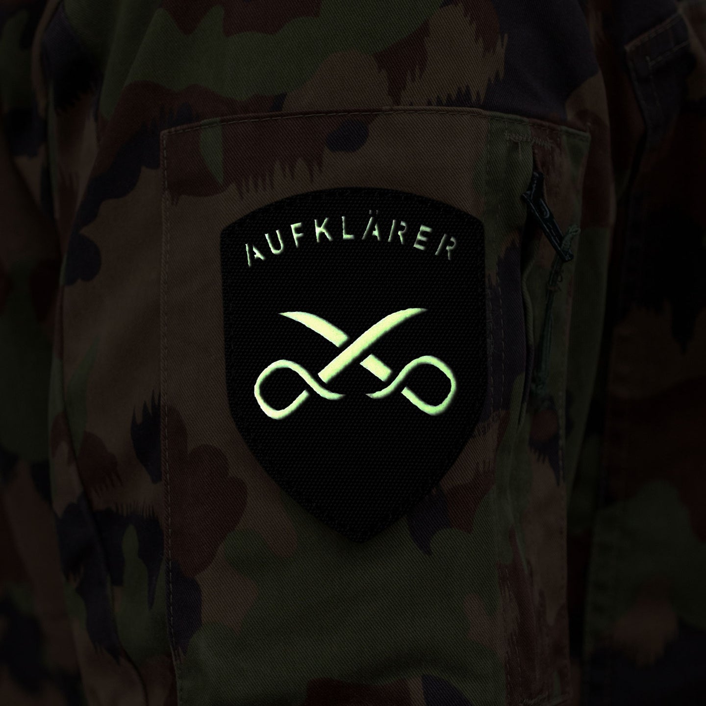 Soldat d’exploration - Badge - Fluorescent