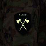 Troupes de génie - Badge - Fluorescent