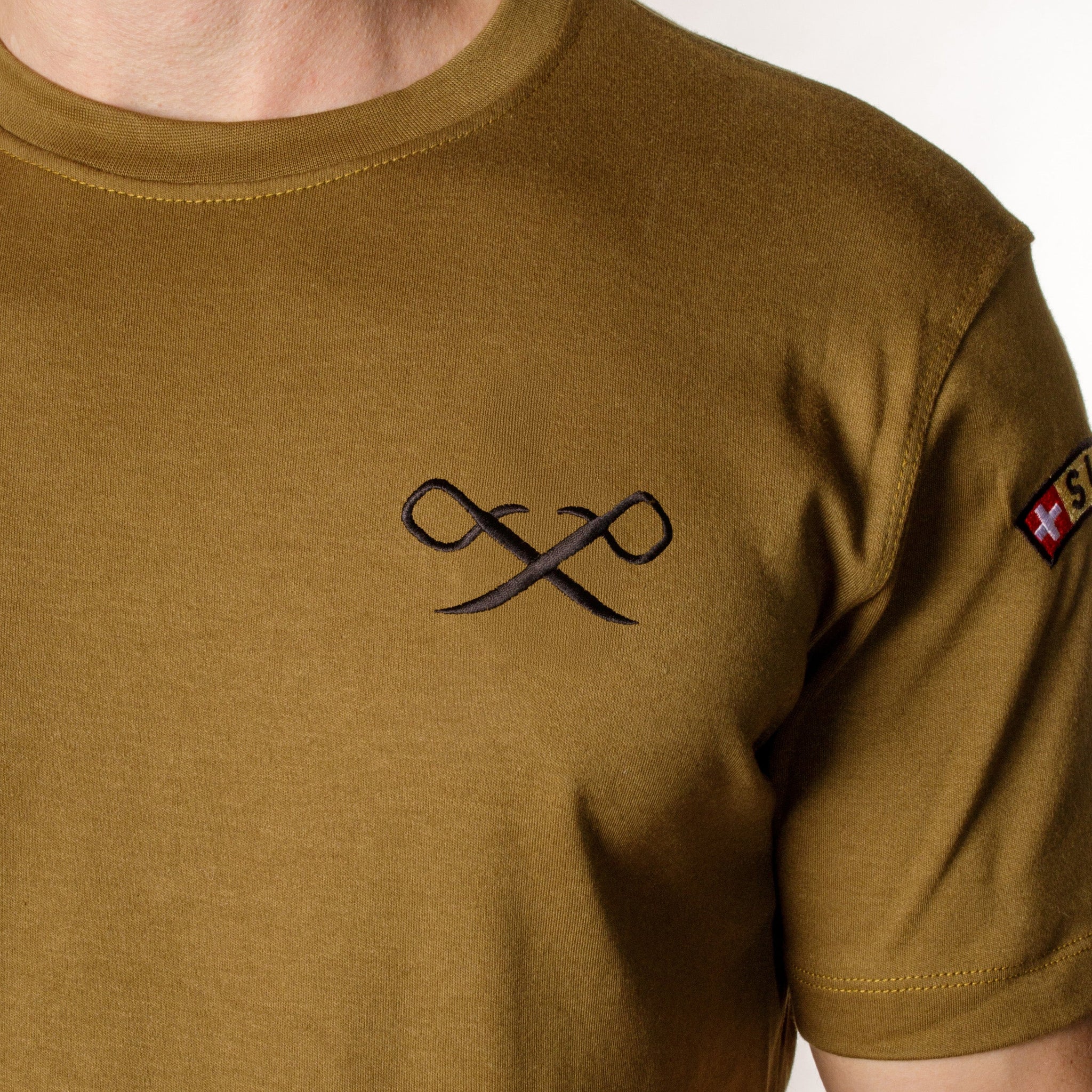 T-shirt de fonction en coton - Vert (Fonction au choix) - Soldat d'exploration