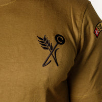 T-shirt de fonction en coton - Vert (Fonction au choix) - Cuisinier de troupe