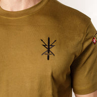 T-shirt de fonction en coton - Vert (Fonction au choix) - Soldat d'échelon de conduite