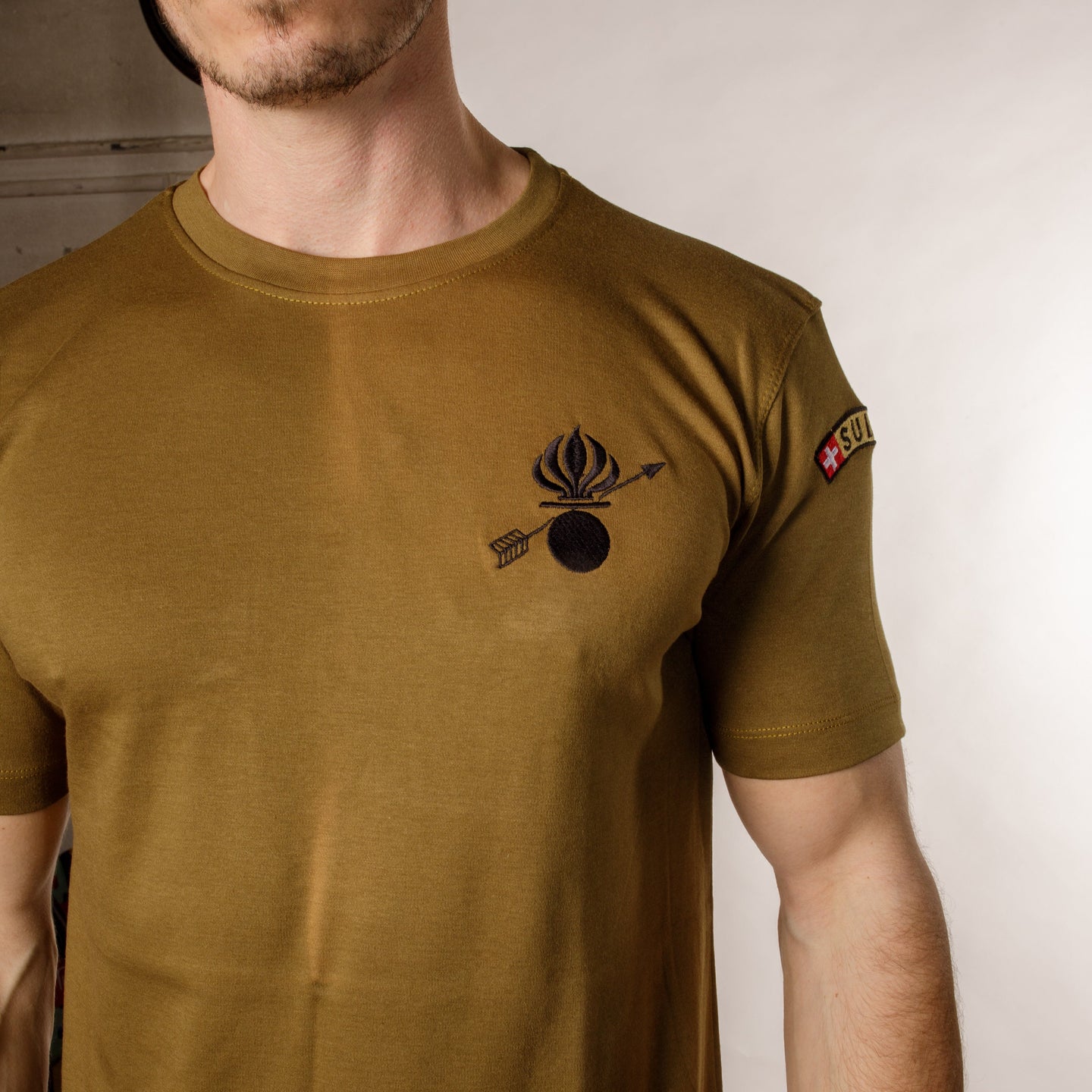 T-shirt de fonction en coton - Vert (Fonction au choix) - Grenadier (FS)