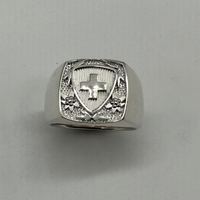 Chevalière d'Officier en argent