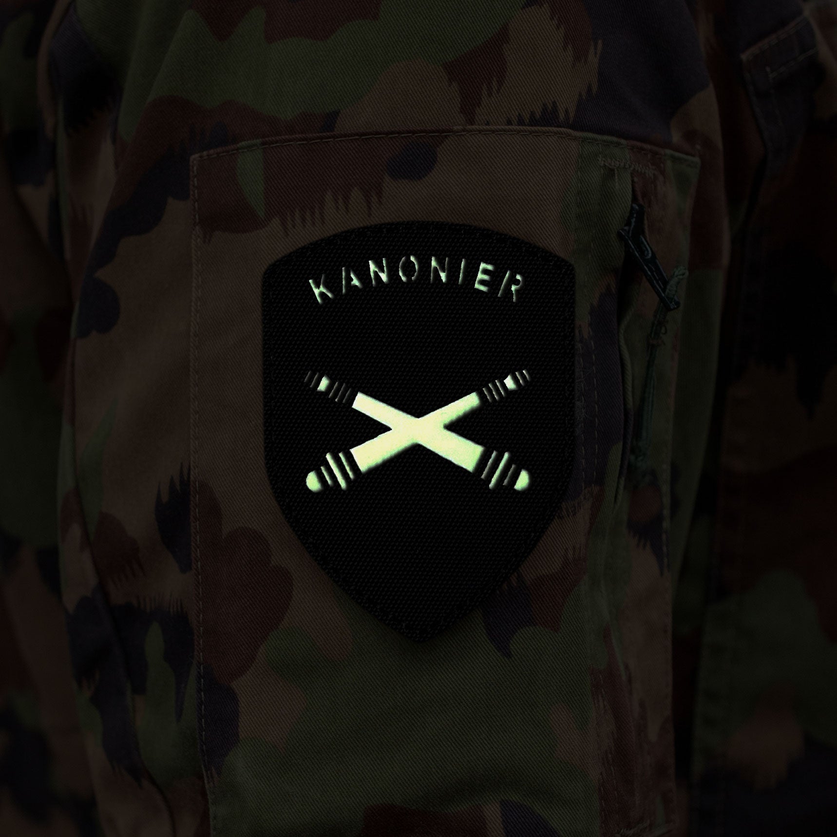 Canonnier - Badge - Fluorescent