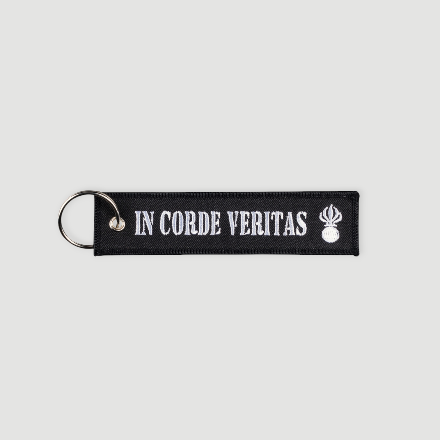 Grenadier de chars - Porte-clé brodé - Noir