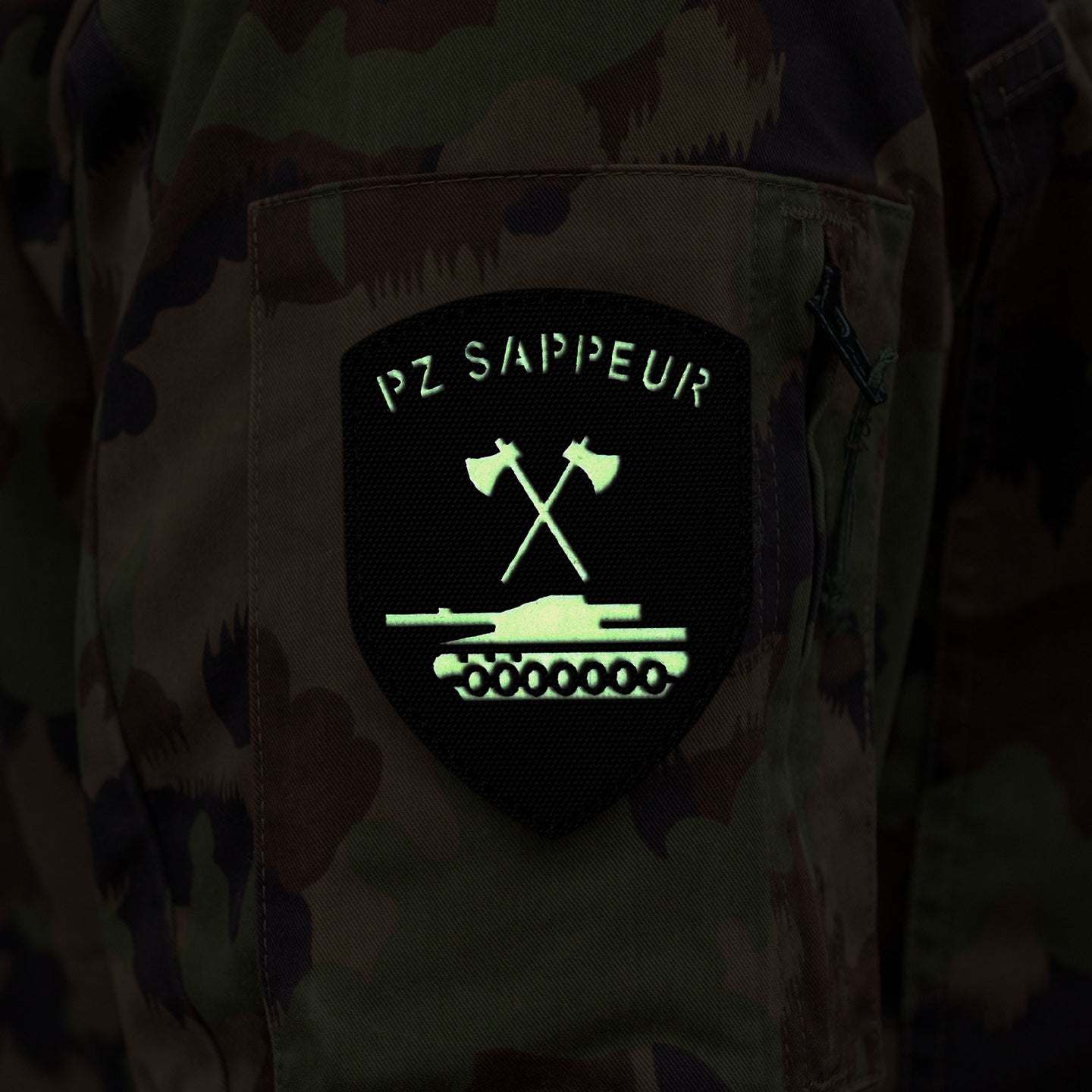 Sapeur de chars - Badge - Fluorescent