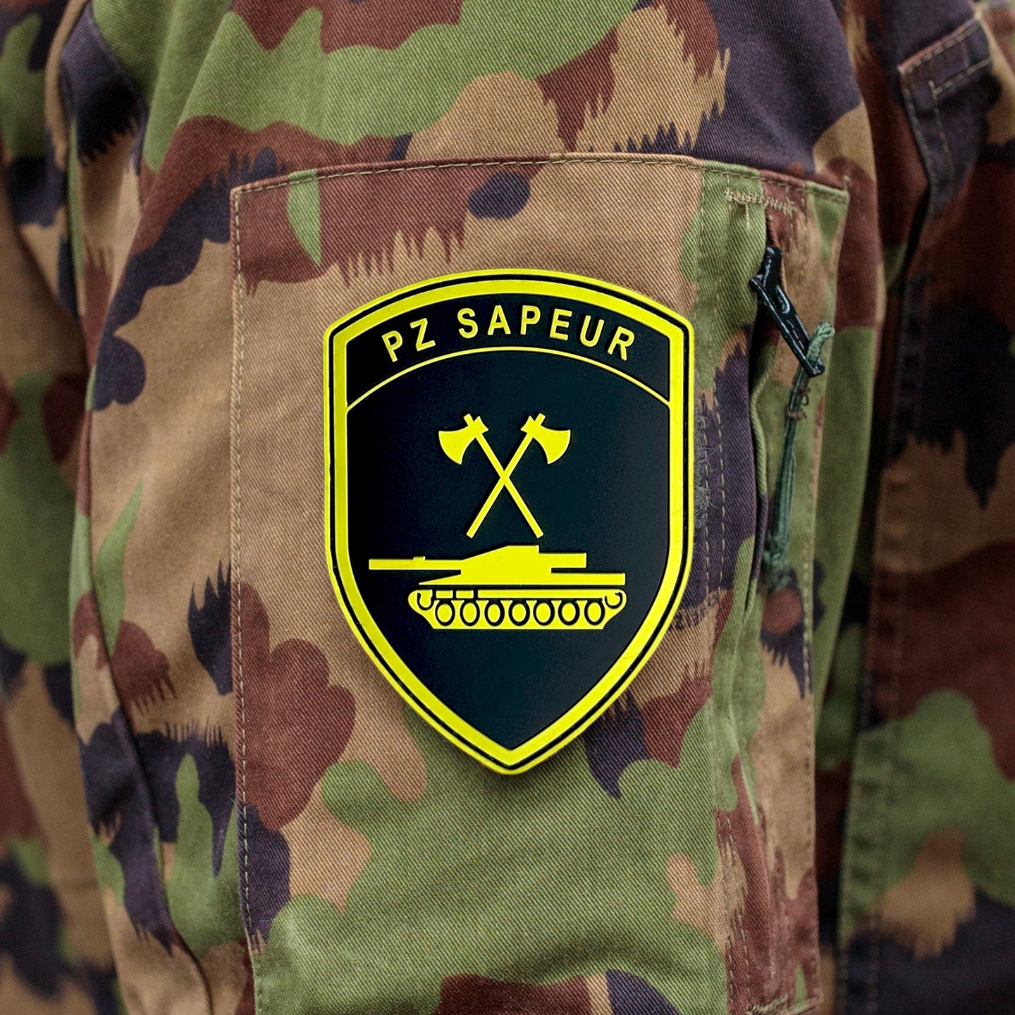 Sapeur de chars - Badge PVC
