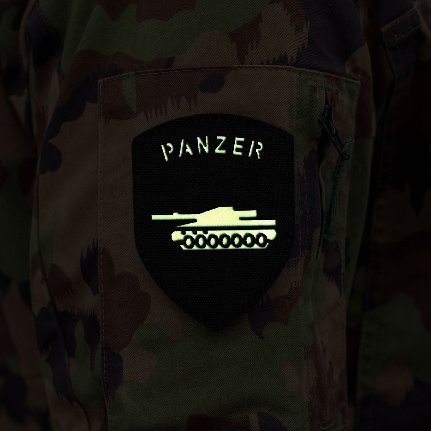 Soldat de chars - Badge - Fluorescent