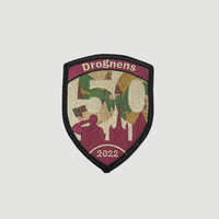 50 ans place d'armes de Drognens - Badge Brodé