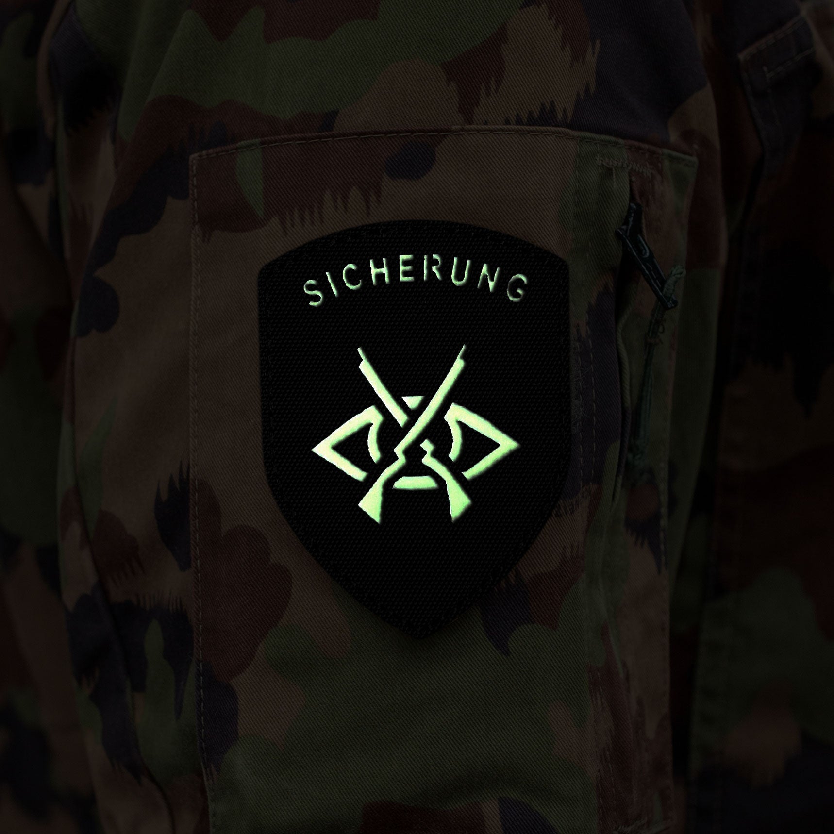 Soldat de sureté - Badge - Fluorescent