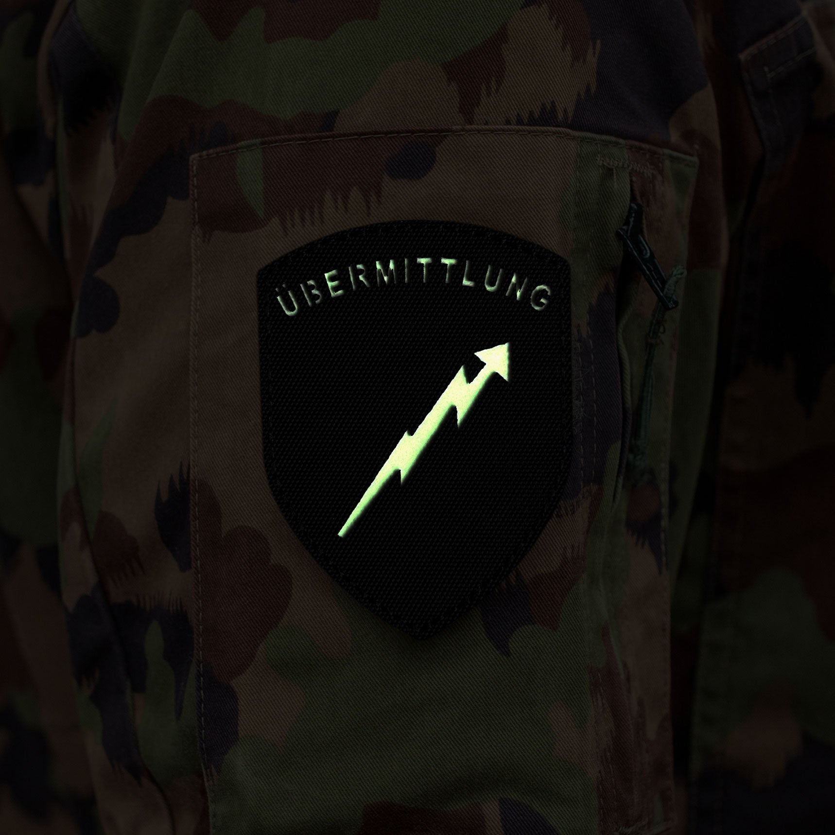 Soldat de transmission - Badge - Fluorescent