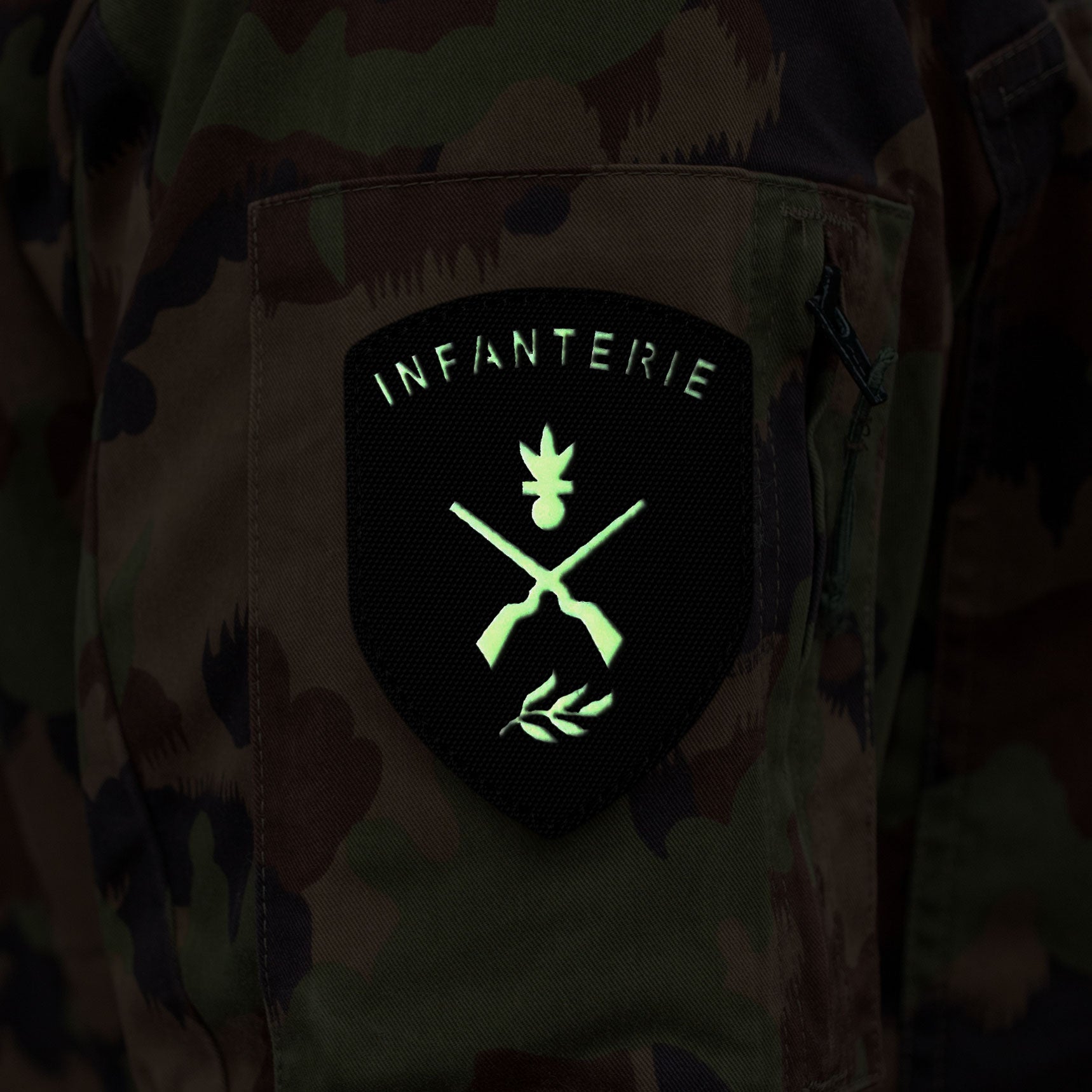 Infanterie - Badge - Fluorescent