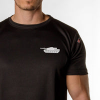 T-shirt 06 noir - Soldat de chars