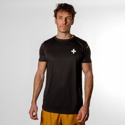 T-Shirt Noir Suisse